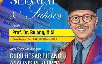 Prof, Dr. Bujang, MSi Dikukuhkan Jadi Guru Besar Analis Performa Olahraga