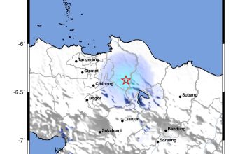 Gempa Tektonik M 2,7 Guncang Kabupaten Bekasi, Dirasakan hingga Karawang