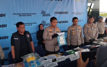 Dua Pengedar Sabu di Jatiasih Diamankan Polisi