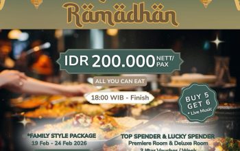 Hotel Santika Mega City Bekasi Hadirkan Promo “Mozaik Ramadhan”, Paket Iftar Mulai Rp155 Ribu