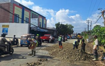 Adhika Dirgantara Apresiasi Perbaikan Jalan Nonon Sonthanie, Ingatkan Pengaturan Lalu Lintas