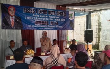 Aminah Tegaskan Komitmen Kawal Aspirasi di RW.07 Jatiluhur