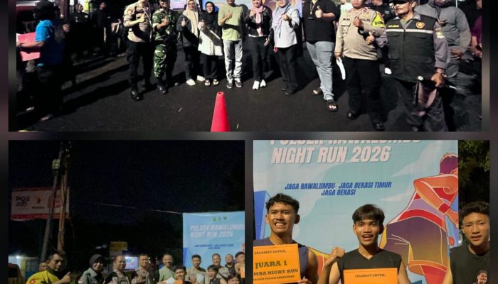Night Run Ramadhan Bekasi Timur Ajak Remaja Anti Tawuran