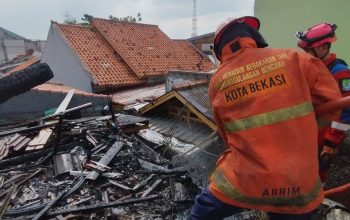 Kebakaran Rumah di Bekasi Timur Diduga Akibat Korsleting