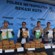 Polres Metro Bekasi Kota Ungkap Kasus Narkotika dan Obat Keras, 98 Tersangka Diamankan