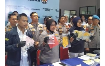 Polres Metro Bekasi Ungkap 19 Kasus Curanmor, 25 Tersangka Ditangkap