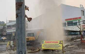 Diduga Terdampak Aktivitas Proyek, Pipa Gas di Kranji Alami Kebocoran