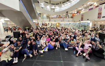 Ratusan Pecinta Pound Fit Meriahkan HUT ke-5 Poundtastic Community di Blu Plaza Bekasi