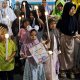 Sambut Tahun Baru Islam, 700 Warga Bekasi Ikuti Pawai Obor Elektrik 
