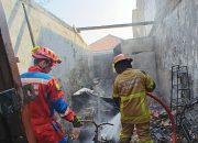 Tiga Kios di Medan Satria Ludes Terbakar, Diduga Akibat Korsleting Listrik 