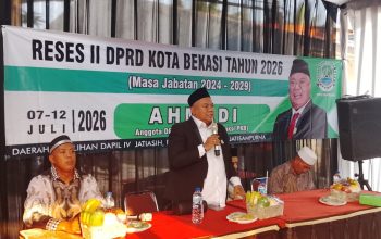 Reses di Jatiasih, Ahmadi Desak Pemkot Bekasi Perkuat Patroli Malam di Titik Rawan Kejahatan