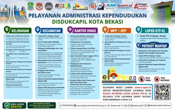 Disdukcapil Kota Bekasi Tegaskan Seluruh Layanan Administrasi Kependudukan Gratis Tanpa Perantara