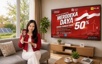 Semarak HUT ke-81 RI, PLN Hadirkan Promo Merdeka Daya Diskon Tambah Daya 50 Persen untuk Dukung Kenyamanan Masyarakat