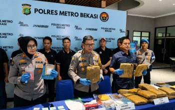 Polres Metro Bekasi Bongkar Peredaran Ganja hingga Sabu, 12 Tersangka Ditangkap