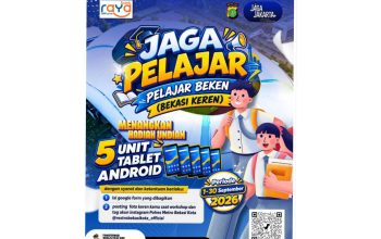 Polres Metro Bekasi Kota Gelar Program JAGA Pelajar, Berhadiah 5 Unit Tablet Android