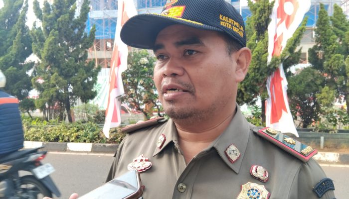 Satpol PP Bekasi Minta Dukungan TNI-Polri Tertibkan PKL Jalan Muhammad Yamin