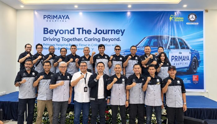 Jelang Touring Celebes, Komunitas Mercedes-Benz Cek Kesehatan di Primaya Hospital Bekasi Timur