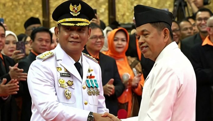 Dedi Mulyadi Lantik Asep Surya Atmaja sebagai Bupati Bekasi 