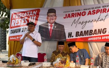 Bambang Purwanto Siap Kawal Aspirasi Warga Duren Jaya Soal Drainase dan Fasilitas Publik