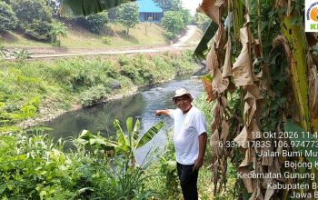 Sungai Cileungsi Kembali Menghitam, Ketua KP2C Duga Industri Buang Stok Limbah