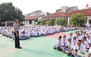 Kapolres Metro Bekasi Kota Ajak Pelajar Tolak Provokasi dan Jauhi Tawuran