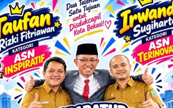 Dua ASN Disdukcapil Kota Bekasi Tembus Final Lima Besar ASN Terbaik 2026